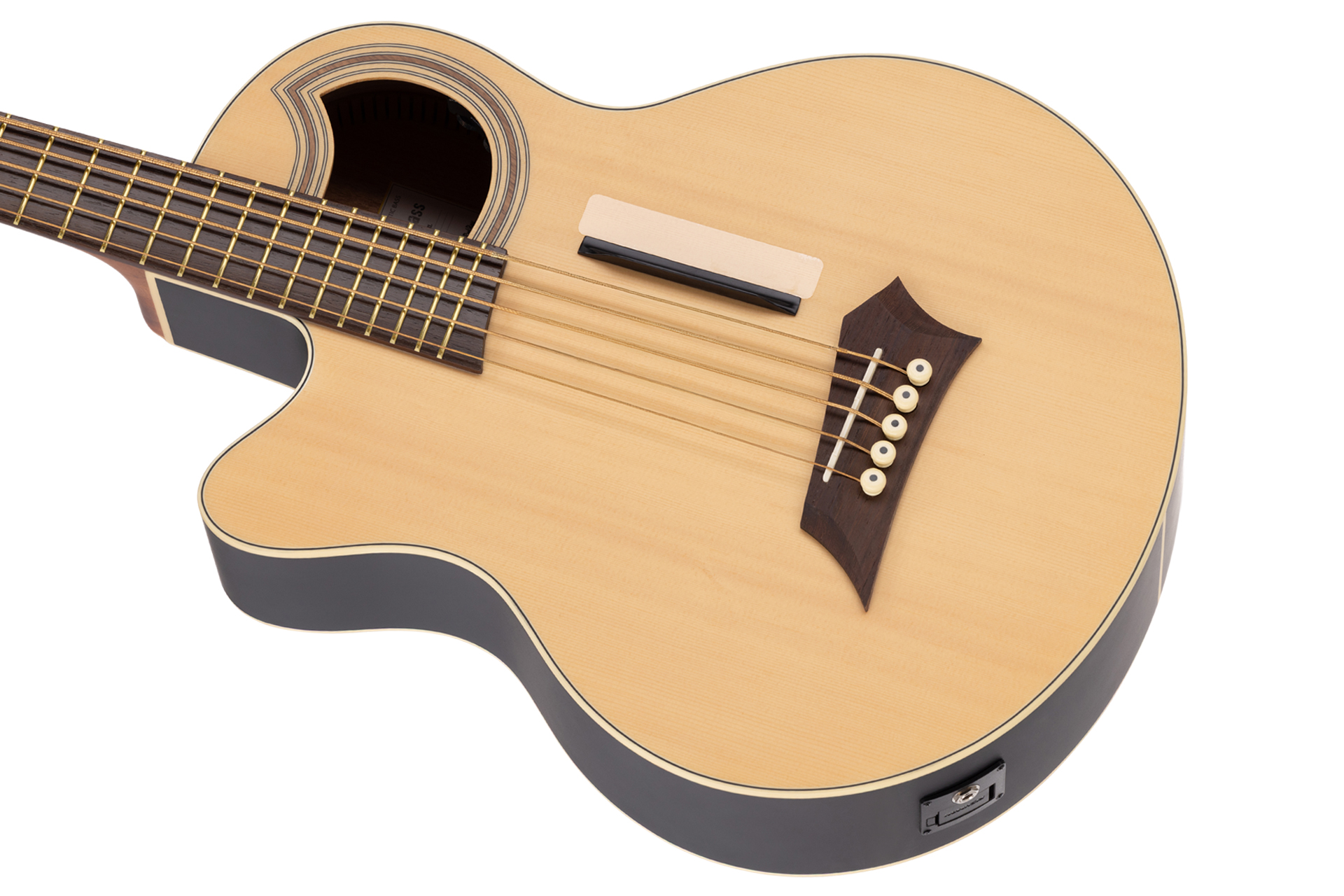 Alien Standard, Lefthand, 5-String - Natural Transparent Satin